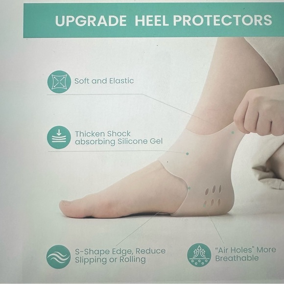 Silicone heel protector with aloe vera extract - Picture 4 of 6